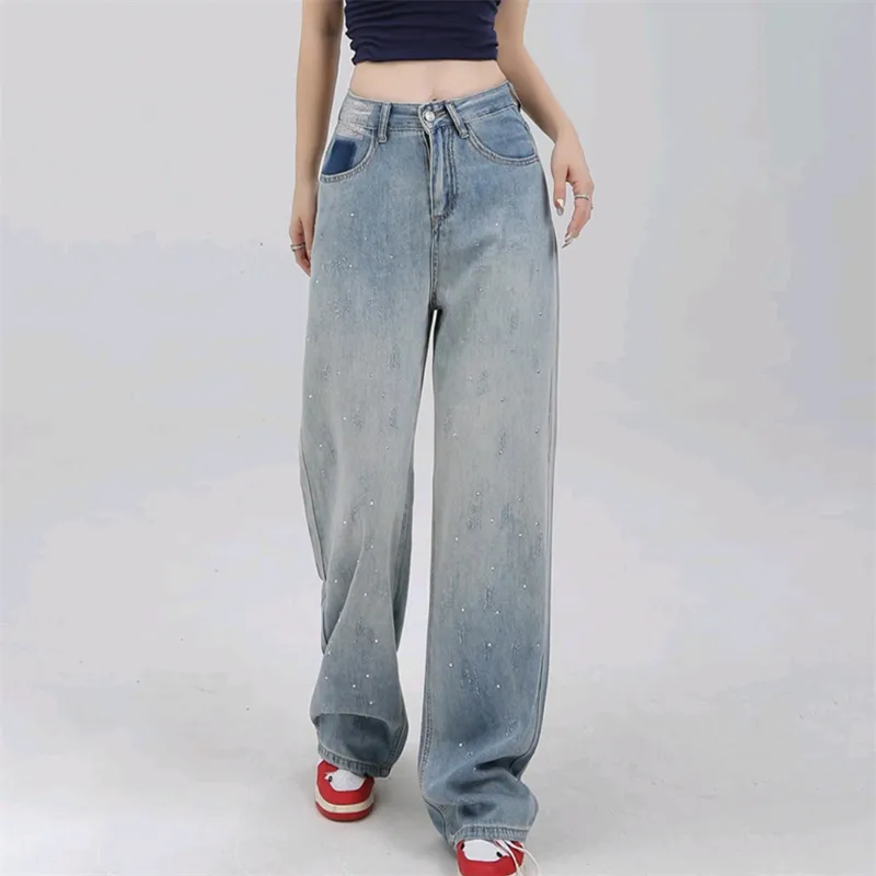 SNZX Jeans Women's Gradient Blue-2