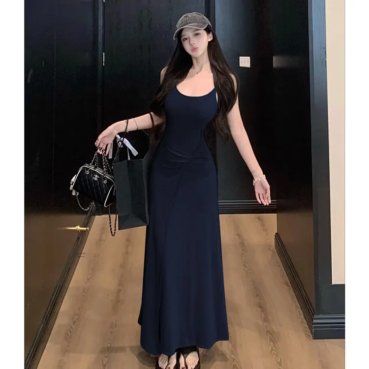 SNZX Slip Dresses Women's-5
