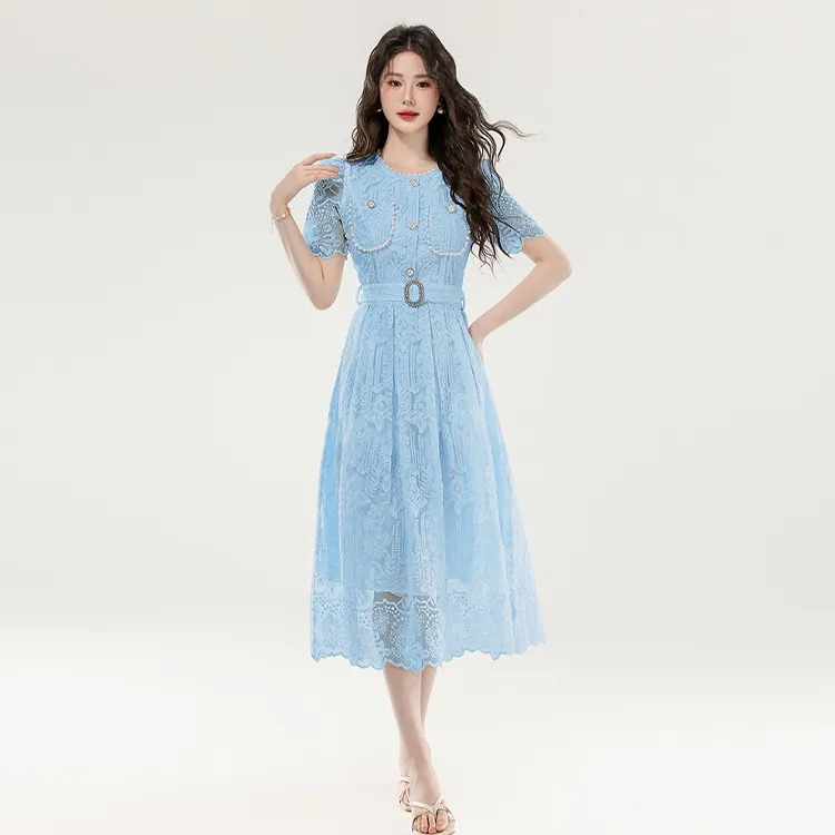 SNZX Short Sleeved Dress Women's-6