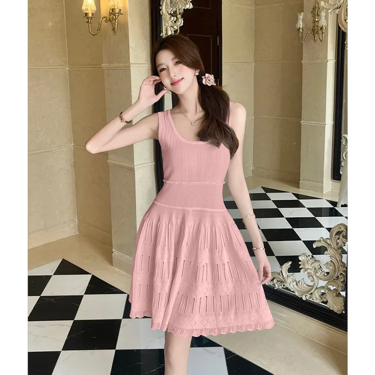 SNZX Sleeveless Dresses Women's-7