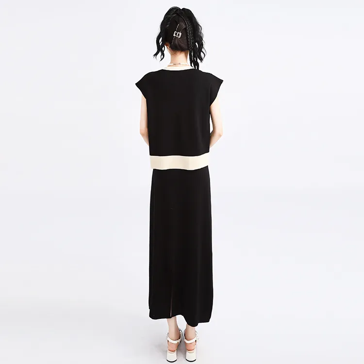 SNZX Two Piece Skirt Sets Women's-2