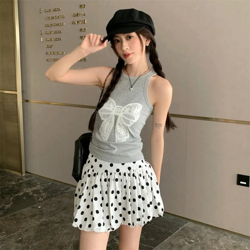 SNZX Two Piece Skirt Sets Women's-2