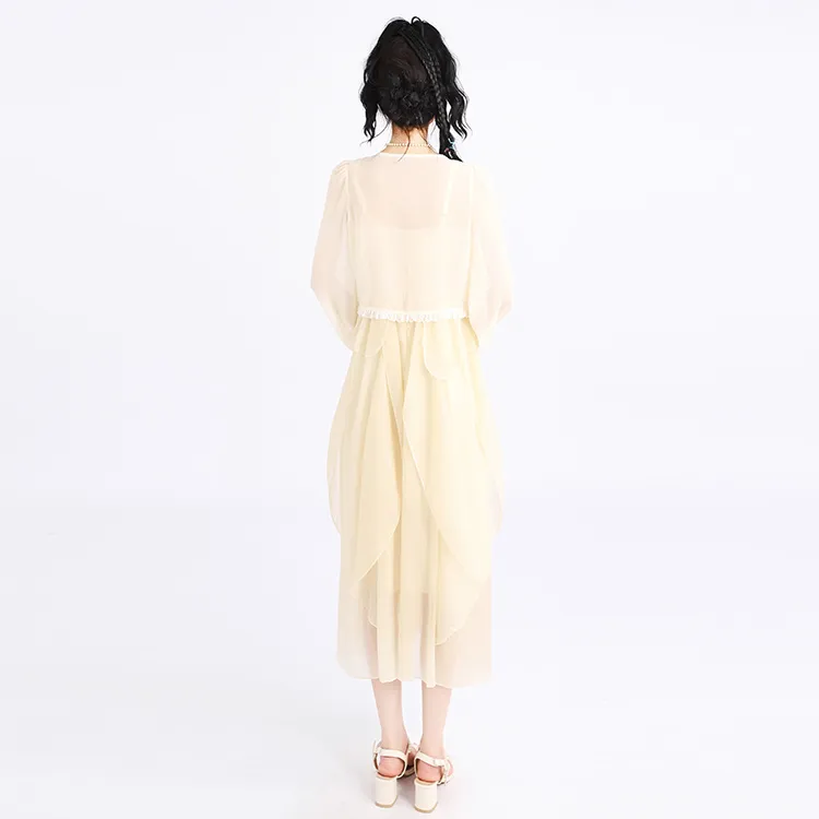 SNZX Two Piece Skirt Sets Women's-3