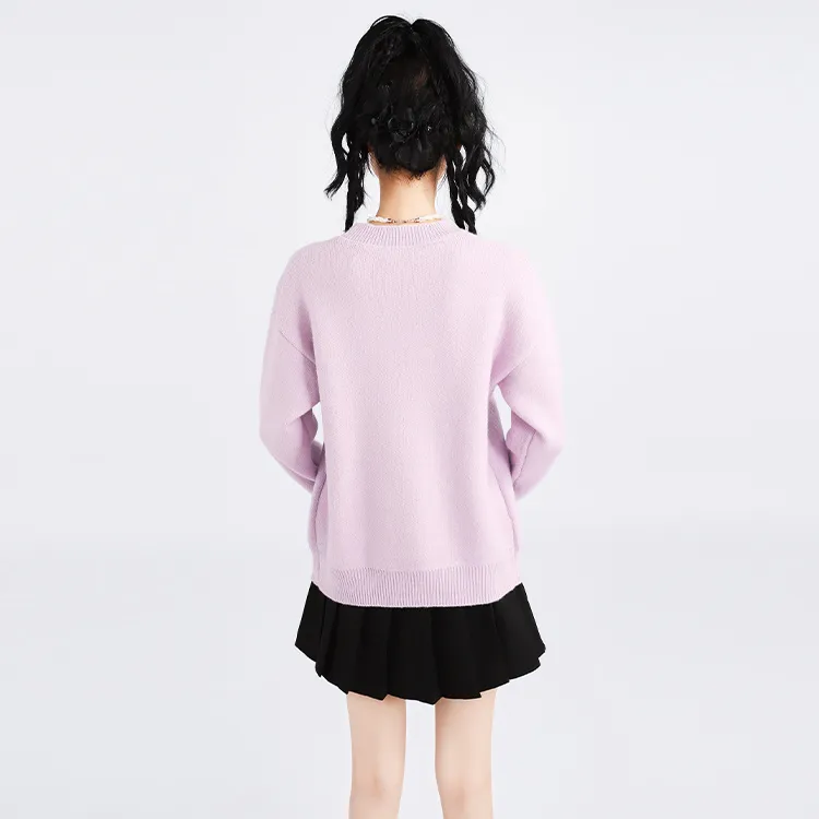SNZX Knitwear Women's Purple-2