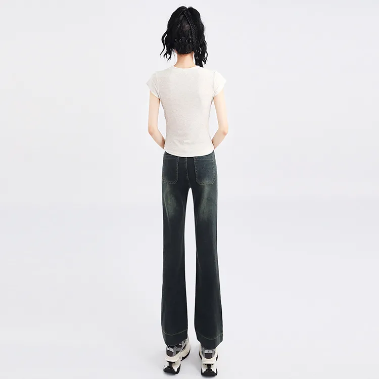 SNZX Jeans Women's Concrete Gray-2