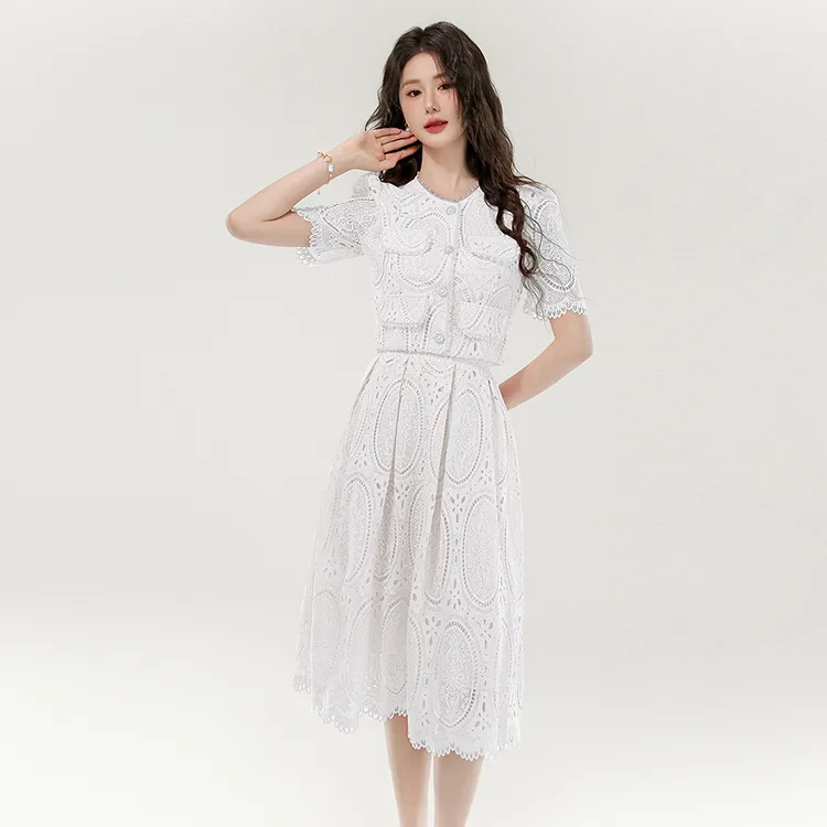 SNZX Two Piece Skirt Sets Women's-11