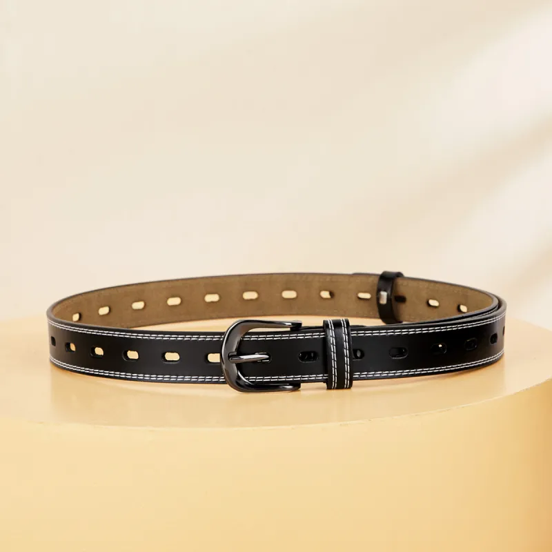 KAISER Cow Split Leather Belts Women's 2.8cm-5
