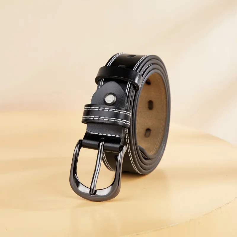 KAISER Cow Split Leather Belts Women's 2.8cm-3