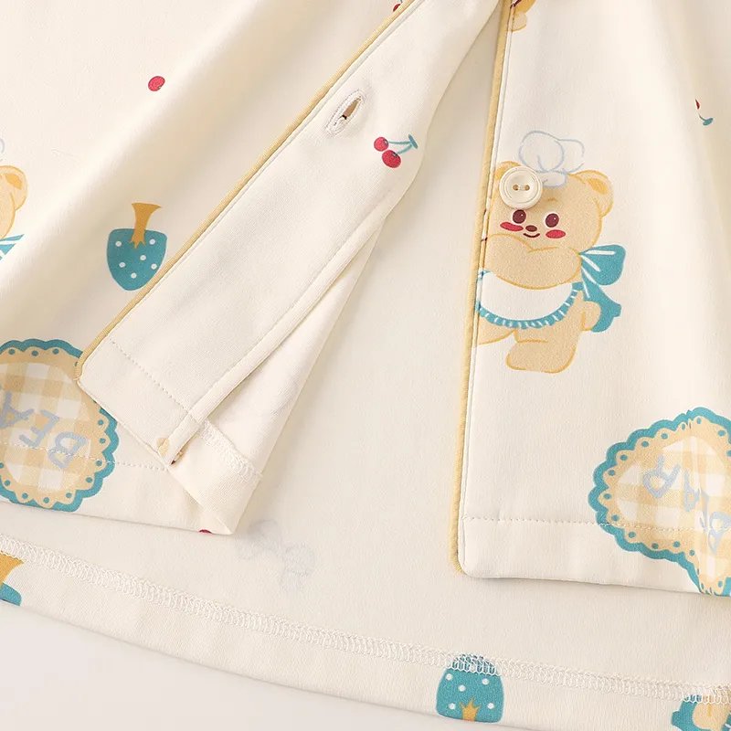 Beast's Secret Pajama Set Women's Ecru-4