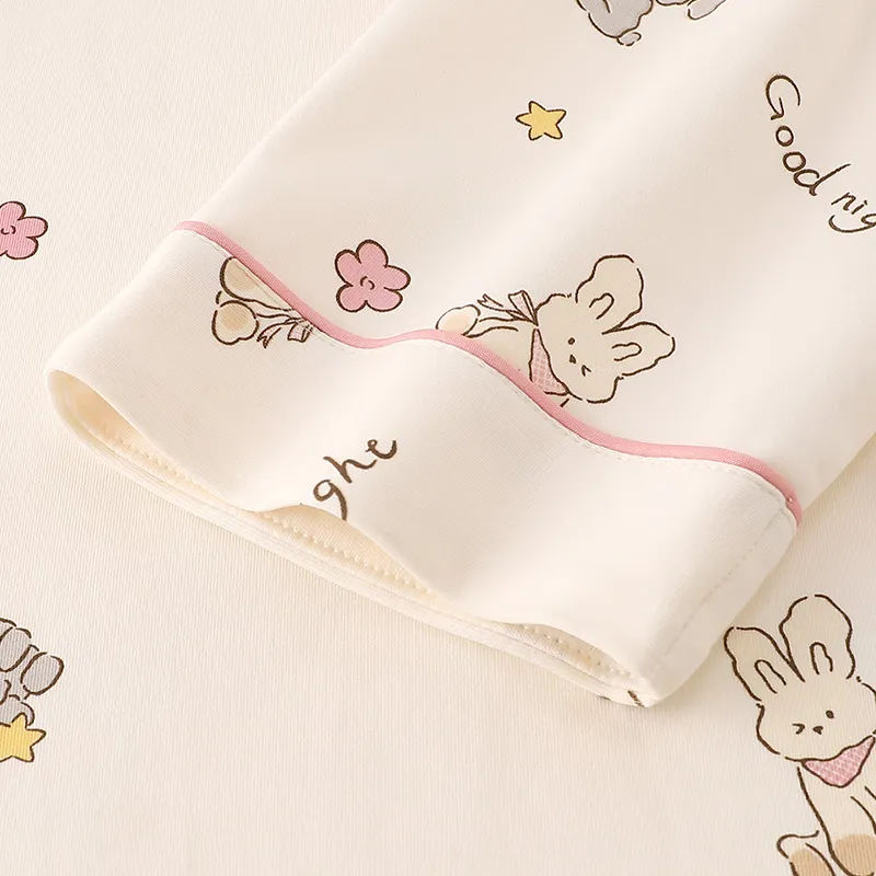Beast's Secret Pajama Set Women's Ecru-3