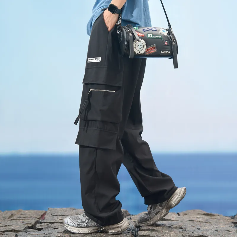SESAME STREET Casual Pants Unisex-3