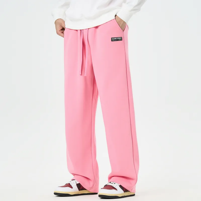 SESAME STREET Casual Pants Thickened And Fleece Lined Unisex-13