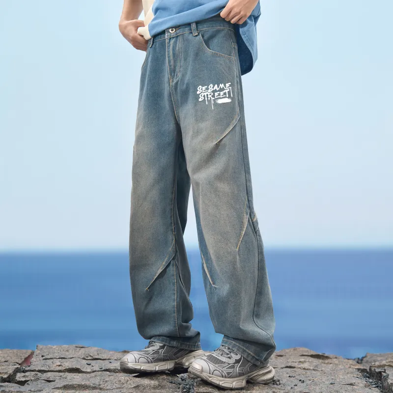 SESAME STREET Jeans Unisex-5