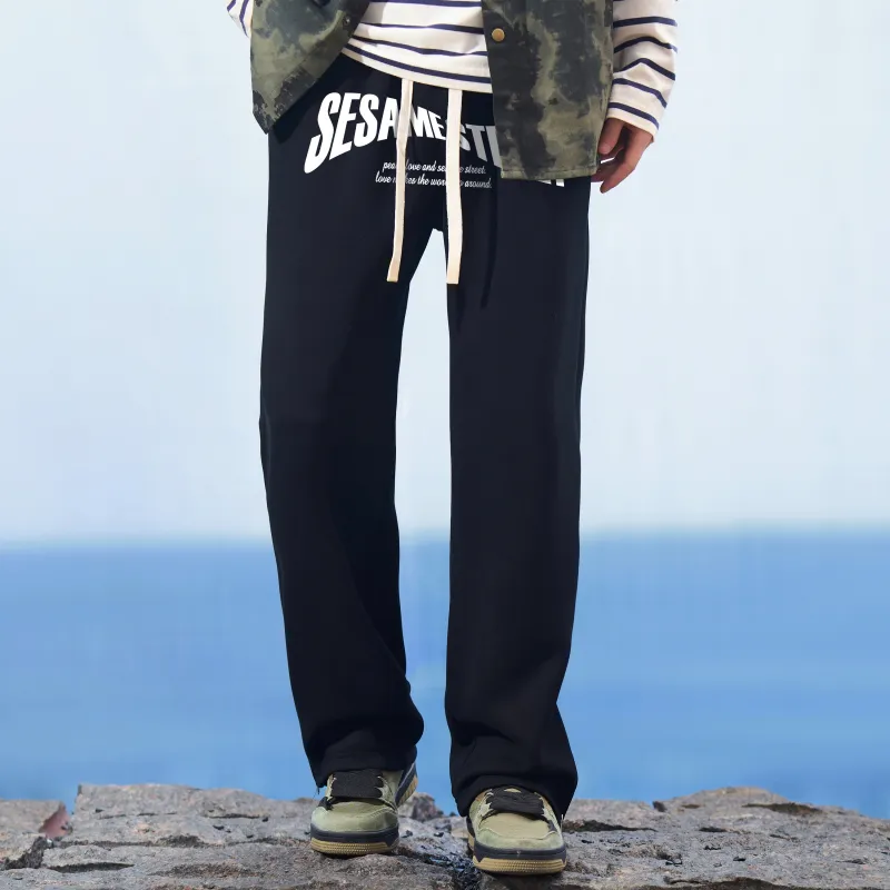 SESAME STREET Casual Pants Unisex-5