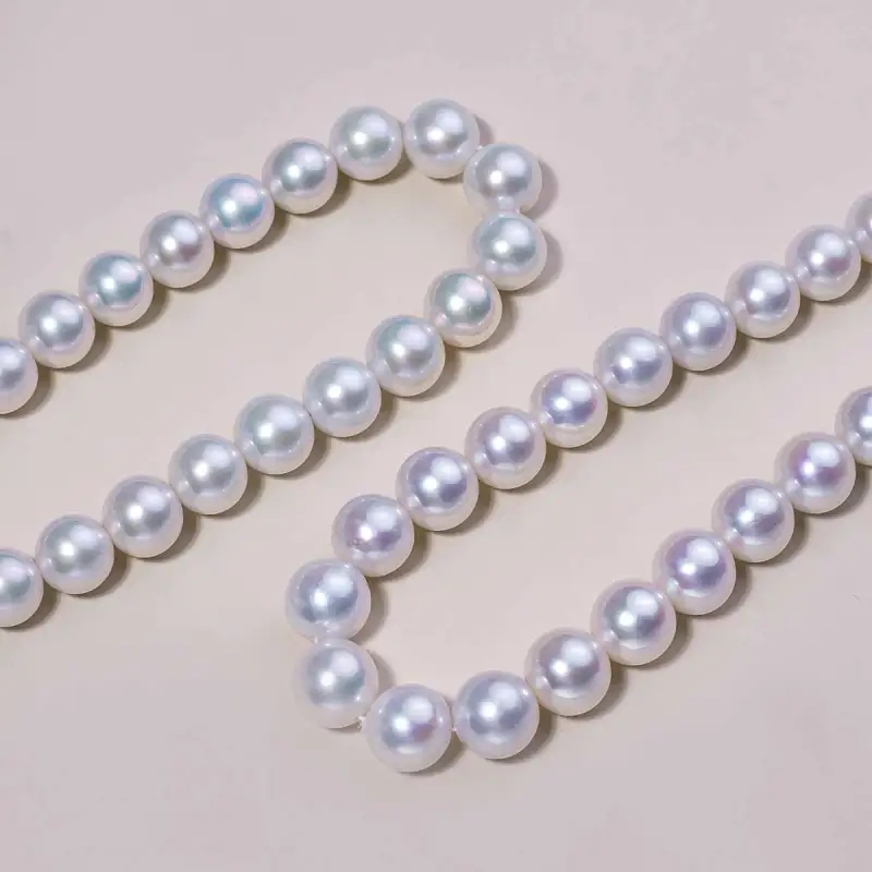 AKOYA Freshwater Pearl Necklaces Unisex-4