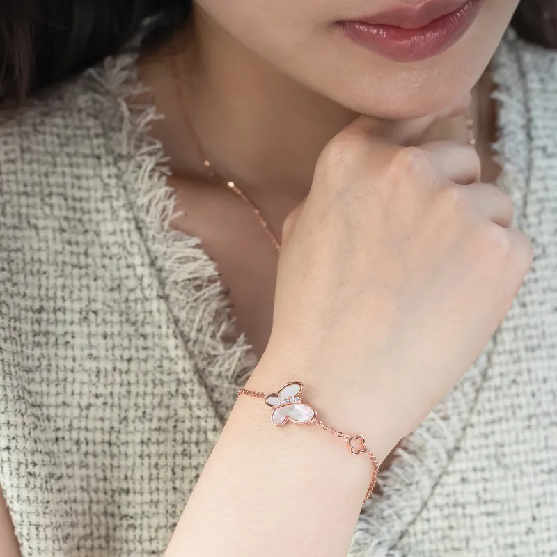 AKOYA S925 Silver Bracelets Women's-4