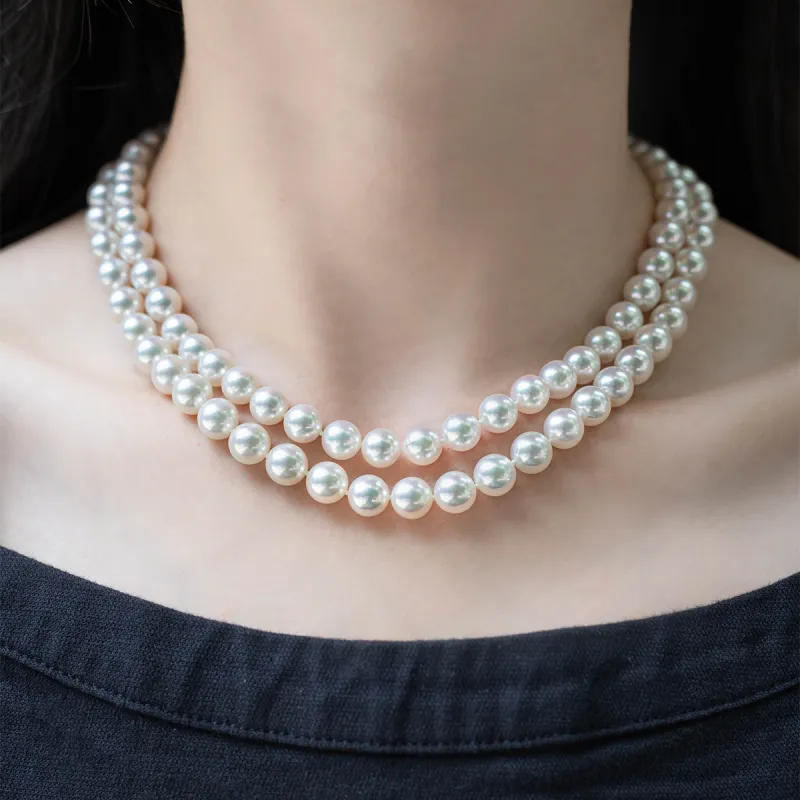 AKOYA® Pearl Necklaces Unisex-2