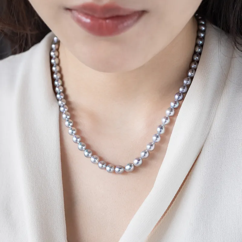 AKOYA® Pearl Necklaces Unisex-2