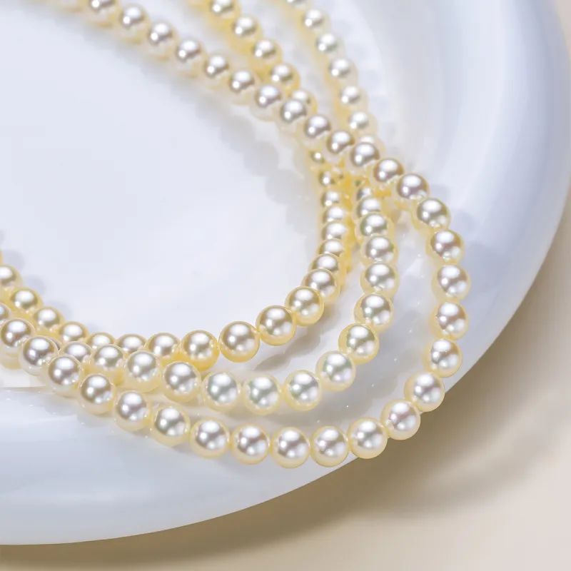 AKOYA Saltwater Pearl Necklaces Women's-1
