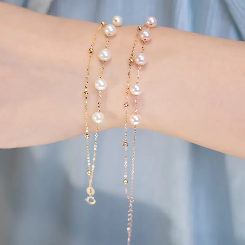 AKOYA Freshwater Pearl Bracelets Women's-3