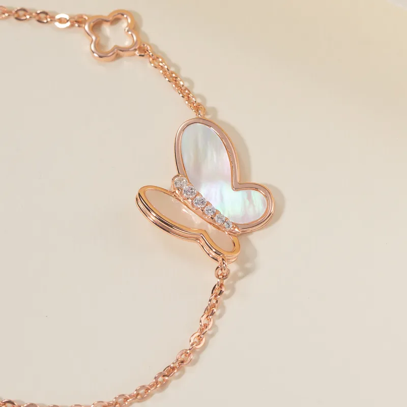 AKOYA S925 Silver Bracelets Women's-3