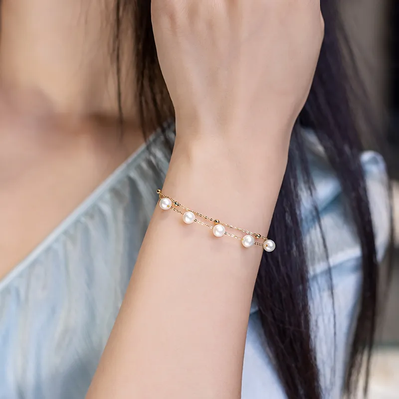 AKOYA Freshwater Pearl Bracelets Women's-2