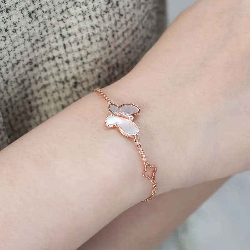 AKOYA S925 Silver Bracelets Women's-2
