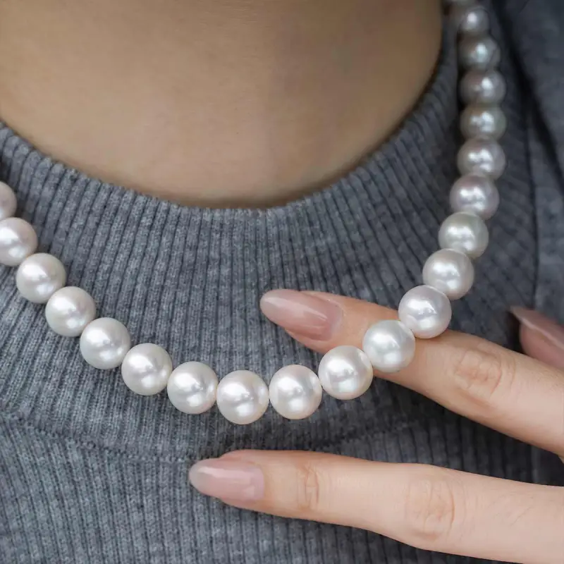AKOYA Freshwater Pearl Necklaces Unisex-2