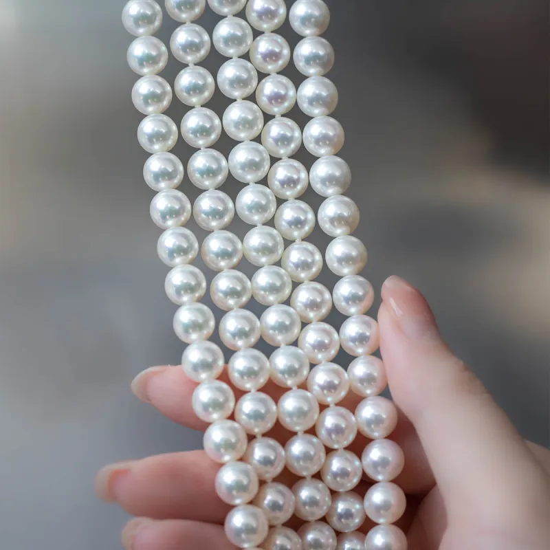 AKOYA® Pearl Necklaces Unisex-5