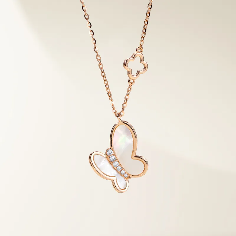 AKOYA S925 Silver Necklaces Women's-1