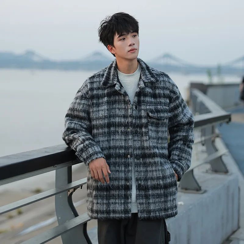 PEIMENG Jackets Coats Unisex Matte Black-4