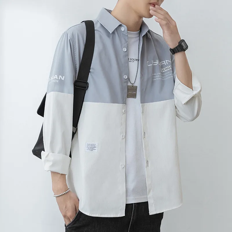 TESTUNG Fashion Versatile Shirt Unisex-17
