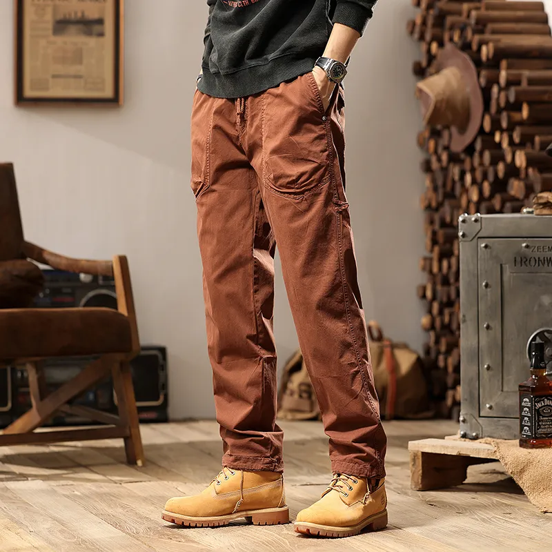 PEIMENG Cargo Pants Unisex-11