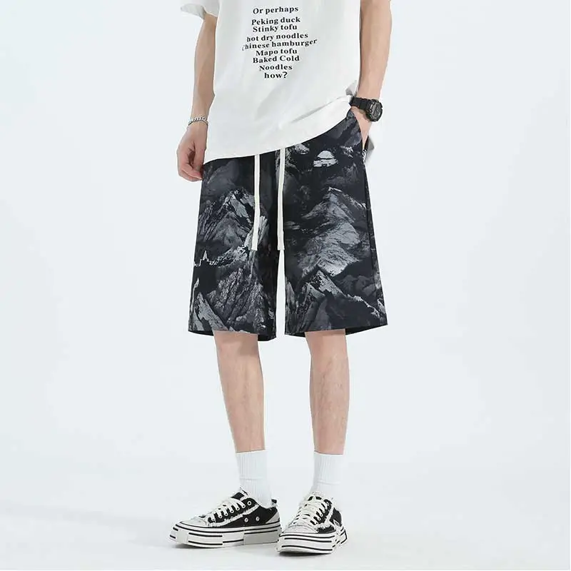 PEIMENG Casual Shorts Unisex-16
