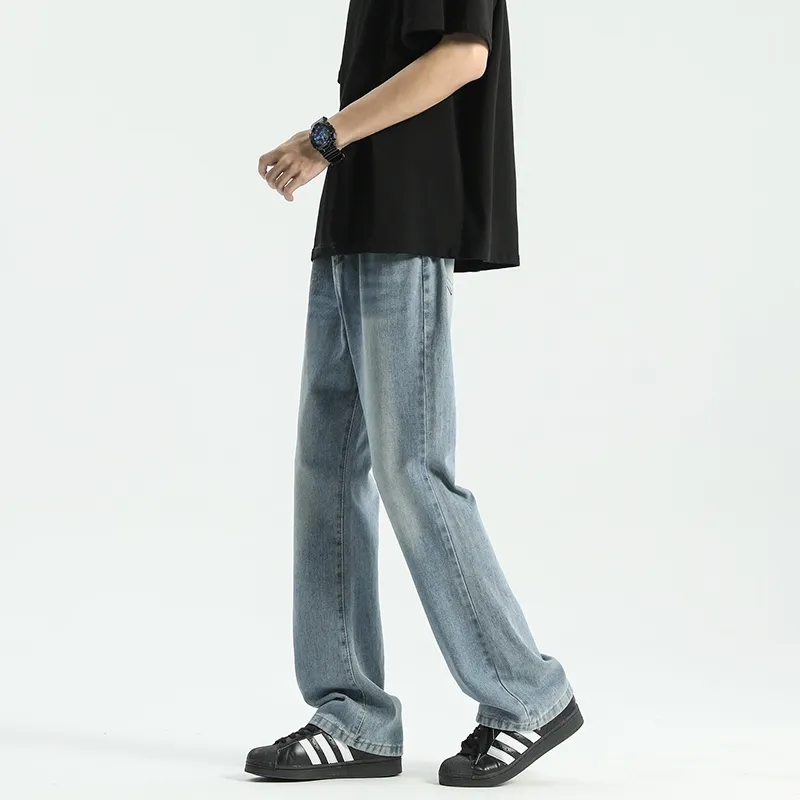 PEIMENG Jeans Unisex-8