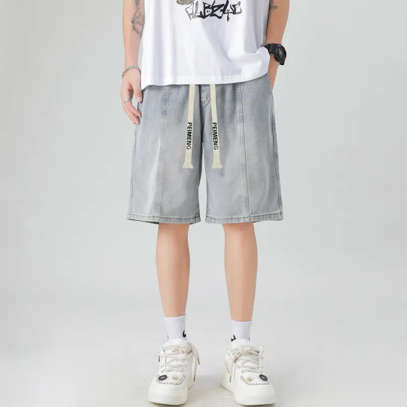 PEIMENG Denim Shorts Unisex-9