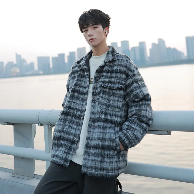 PEIMENG Jackets Coats Unisex Matte Black-5