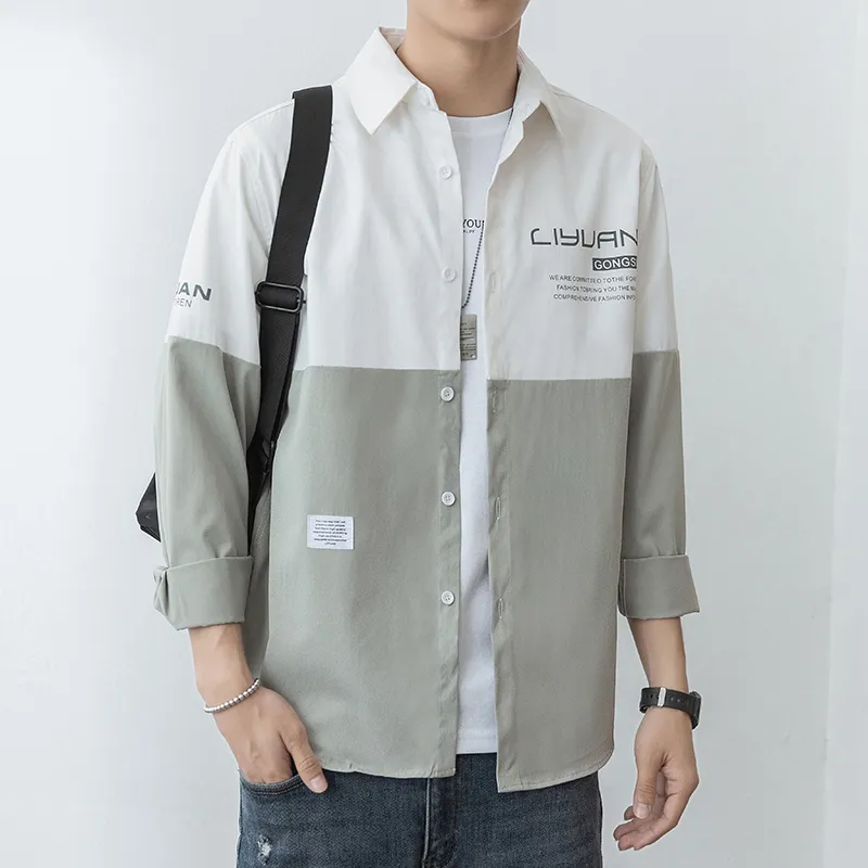 TESTUNG Fashion Versatile Shirt Unisex-3