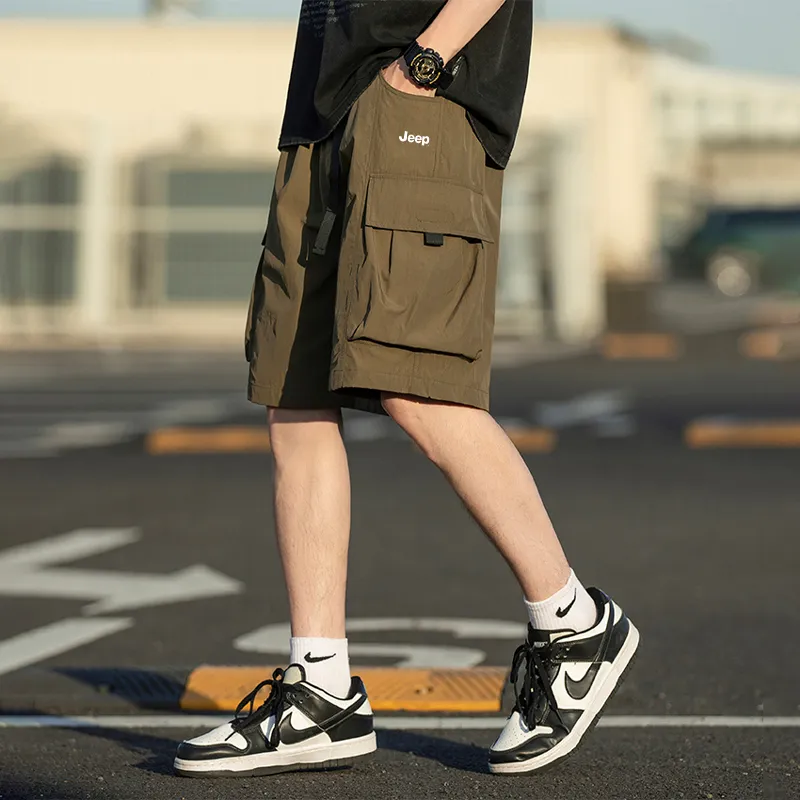 Jeep Cargo Shorts Unisex-13