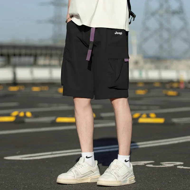 Jeep Cargo Shorts Unisex-2