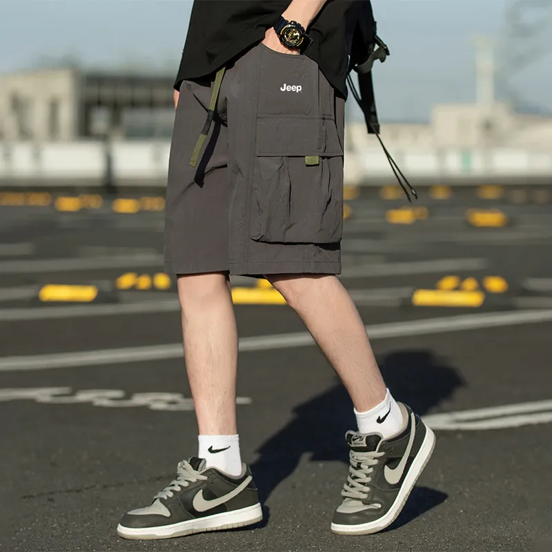 Jeep Cargo Shorts Unisex-10