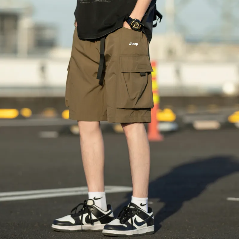 Jeep Cargo Shorts Unisex-14