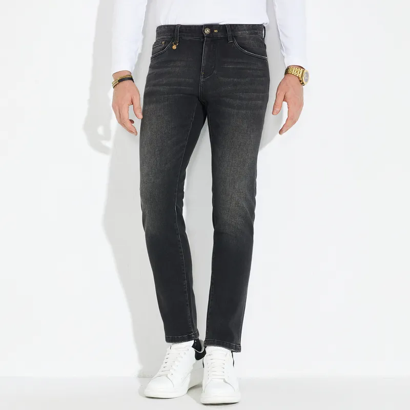 Raidy Boer Jeans Men Black-4