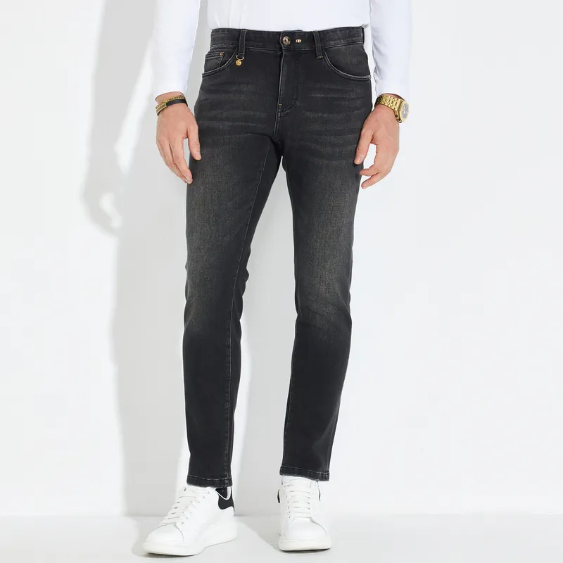 Raidy Boer Jeans Men Black-2