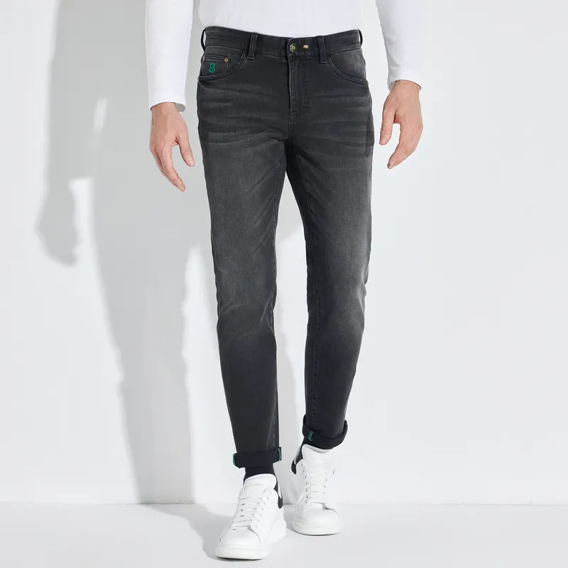 Raidy Boer Jeans Men Black-2