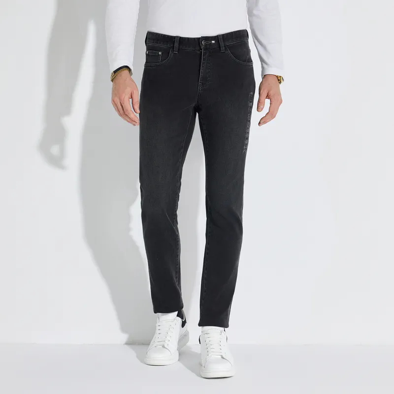Raidy Boer Jeans Men Black-2