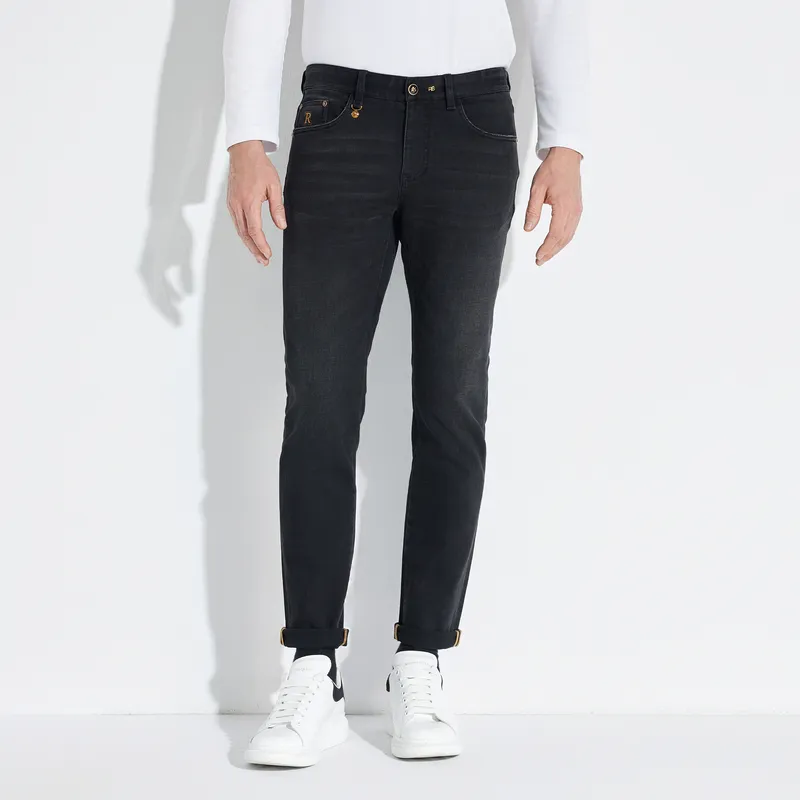 Raidy Boer Jeans Men Black-4
