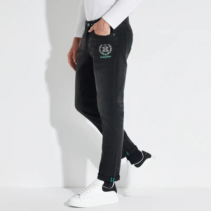 Raidy Boer Jeans Men Black-4
