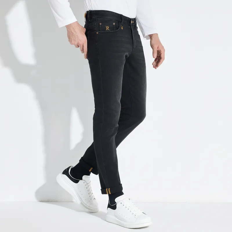 Raidy Boer Jeans Men Black-5