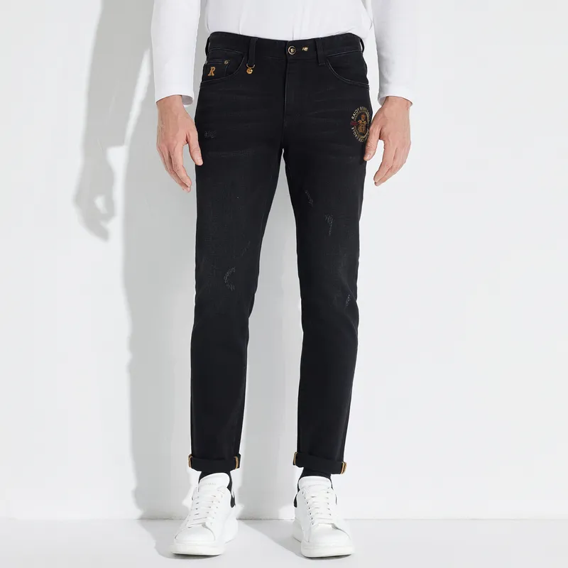 Raidy Boer Jeans Men Black-2